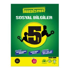 Newton Yayınları 5 Sınıf Sosyal Bilgiler Kondisyon Deneme
