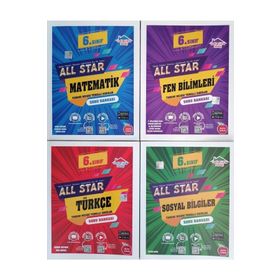 Newton Yayınları 6. Sınıf All Star 4'lü Soru Bankası Seti