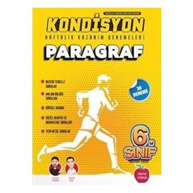 Newton Yayınları 6. Sınıf Paragraf Kondisyon Haftalık Kazanım Denemeleri
