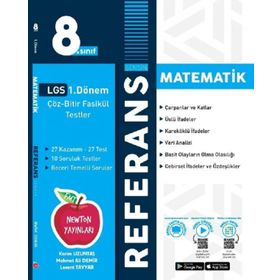 Newton Yayınları 8. Sınıf 1. Dönem Matematik Referans Soru Bankası
