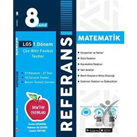 Newton Yayınları 8. Sınıf 1. Dönem Matematik Referans Soru Bankası