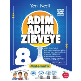 Newton Yayınları 8. Sınıf Adım Adım Zirveye Matematik Soru Bankası