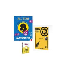 Newton Yayınları 8. Sınıf All Star LGS Matematik Soru Bankası