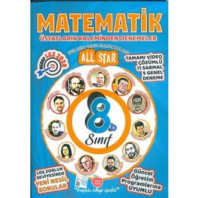 Newton Yayınları 8. Sınıf LGS All Star Matematik Denemeleri