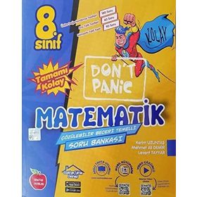 Newton Yayınları 8. Sınıf LGS Don't Panic Matematik Beceri Temelli Soru Bankası