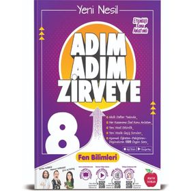 Newton Yayınları 8. Sınıf LGS Fen Bilimleri Adım Adım Zirveye