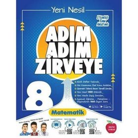 Newton Yayınları 8. Sınıf LGS Matematik Adım Adım Zirveye