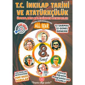 Newton Yayınları 8. Sınıf T.C. İnkılap Tarihi Ve Atatürkçülük All Star Deneme