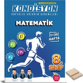 Newton Yayınları LGS 8. Sınıf Matematik Kondisyon Haftalık Kazanım Denemeleri
