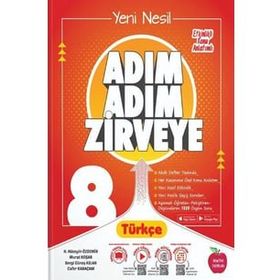 Newton Yayınları LGS 8. Sınıf Türkçe Adım Adım Zirveye