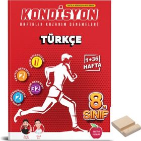 Newton Yayınları LGS 8. Sınıf Türkçe Kondisyon Haftalık Kazanım Denemeleri