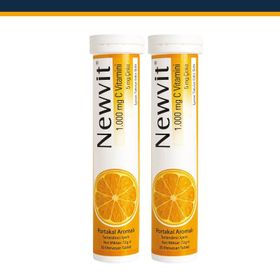 Newvit C Vitamini 1000 mg 2x20 Efervesan Tablet