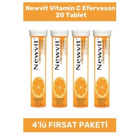 Newvit C Vitamini 1000 mg 4x20 Efervesan Tablet
