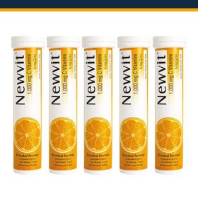 Newvit C Vitamini 1000 mg 5x20 Efervesan Tablet