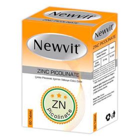 Newvit Çinko Pikolinat 15 mg 60 Tablet