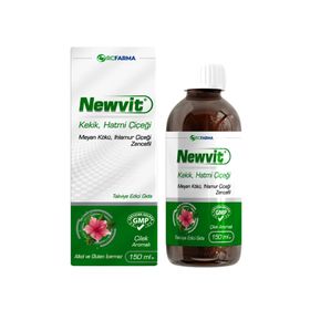 Newvit Kekik Hatmi Çiçeği 150 ml Şurup