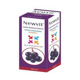 Newvit Sambucus Kara Mürver 150 ml Sıvı