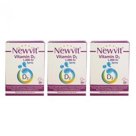 Newvit Vitamin D3 1000 IU 30 ml Sprey