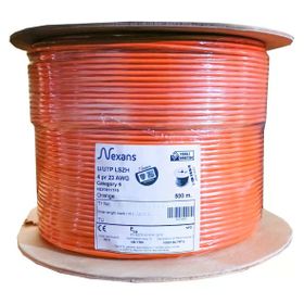 Nexans NEX1611TF5 CAT6 500 m 23AWG 0.58 mm UTP Turuncu Makara Kablo