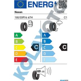 Nexen 195/55 R16 87H NBlue HD Plus Yaz Lastiği 2019 ve Öncesi