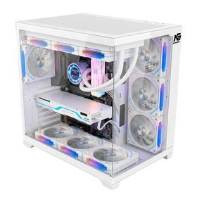 Next Alpha Elite ARGB Fanlı Beyaz ATX Gaming Bilgisayar Kasası