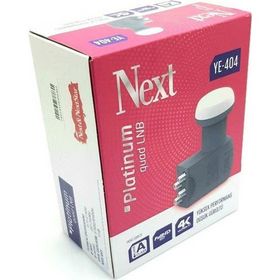Next YE-404 Platinum Quad LNB 0.1dB Full HD 4K