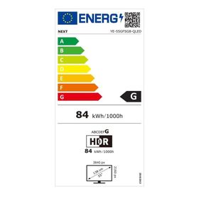 Next YE-55GFSG8-QLED 55 inç 140 Ekran 4K Ultra HD Google QLED TV