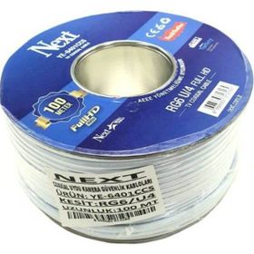 Next YE-6401CCS RG6U4 100 m Anten Kablosu