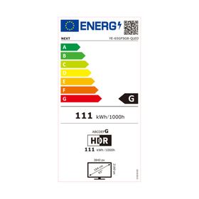 Next YE-65GFSG8 65 inç 165 Ekran 4K Ultra HD Google QLED TV