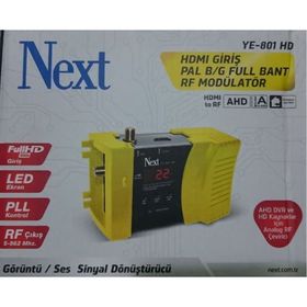 Next YE-801 HDMI Giriş FULL Bant RF Modülatö r