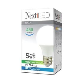 Nextled E27 9 W Beyaz Şarjlı Led Ampul