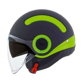 Nexx SX.10 Hero Mat Yeşil Yarım Motosiklet Kaskı