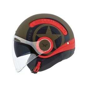 Nexx SX.10 Hero Mat Yeşil Yarım Motosiklet Kaskı