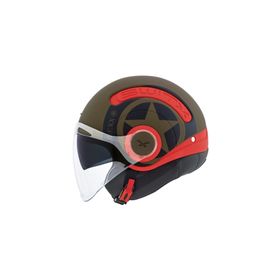 Nexx SX.10 Hero Mat Yeşil Yarım Motosiklet Kaskı