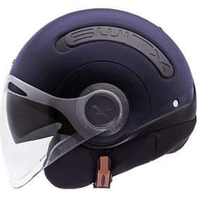 Nexx SX.10 Mat Mavi Yarım Motorsiklet Kaskı