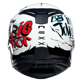 Nexx SX-100 Beyaz Big Shot Kapalı Motosiklet Kask