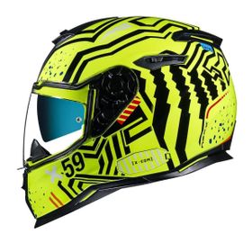 Nexx SX.100 Enigma Full Face Beyaz Motosiklet Kaskı