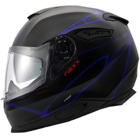 Nexx Sx.100 Superspeed Mat Mavi-Yeşil Motorsiklet Kaskı