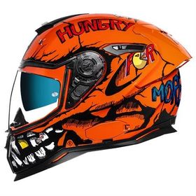 Nexx SX.100R Hungry Miles Full Face Gri Motosiklet Kaskı