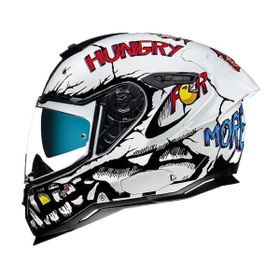 Nexx SX.100R Hungry Miles Full Face Gri Motosiklet Kaskı