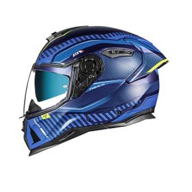 Nexx SX.100R Skıdder Full Face Siyah Motosiklet Kaskı