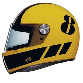 Nexx X.G100 Racer Billy B Sarı-Siyah Kapalı Motosiklet Kaskı
