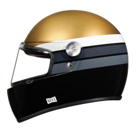 Nexx X.G100R Gallon Full Face Siyah Gold Gri Beyaz Motosiklet Kaskı