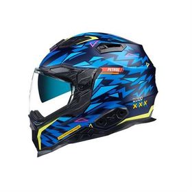 Nexx X.WST 2 Rockcity Kros Siyah Yeşil Motosiklet Kaskı
