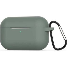 Nezih Case Apple Airpods Pro Yeşil Silikon Cep Telefonu Kılıf