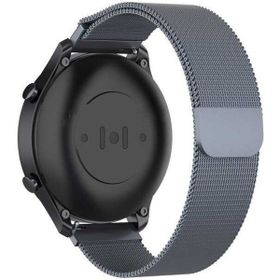 Nezih Case Huawei Watch GT 3 SE Ultimate 46 mm Uyumlu 22 mm Metal Gri Kordon