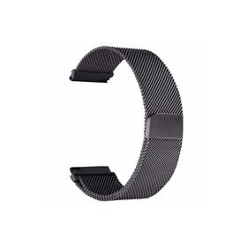 Nezih Case Huawei Watch GT 3 SE Ultimate 46 mm Uyumlu 22 mm Metal Siyah Kordon