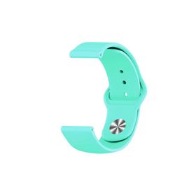 Nezih Case Xiaomi Mi Watch Color Uyumlu 22 mm Silikon Turkuaz Kordon