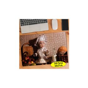 Nice12 Küçük Sevimli Aşçı Bebek 240 Parça Puzzle Yapboz