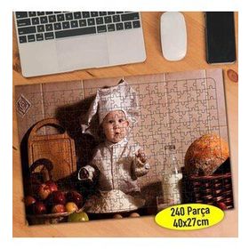 Nice12 Küçük Sevimli Aşçı Bebek 240 Parça Puzzle Yapboz